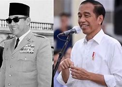 Foto Soekarno Dan Jokowi